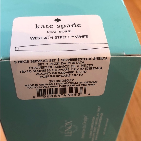 Kate Spade 3 Piece Serving Set - Picture 4 of 4